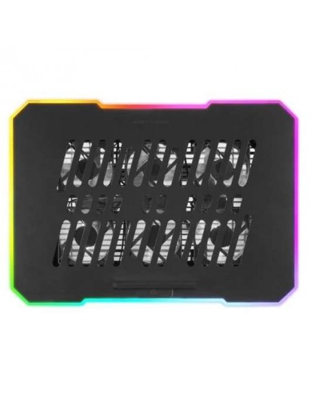 Mars Gaming MNBC7 Base Refrigeradora y Stand RGB Negro para Portátil hasta 16"