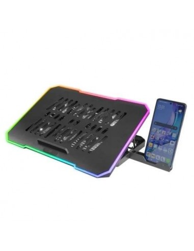 Mars Gaming MNBC7 Base Refrigeradora y Stand RGB Negro para Portátil hasta 16"