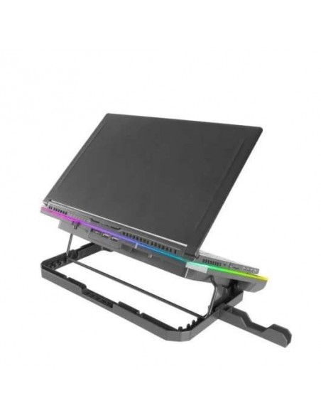 Mars Gaming MNBC7 Base Refrigeradora y Stand RGB Negro para Portátil hasta 16"