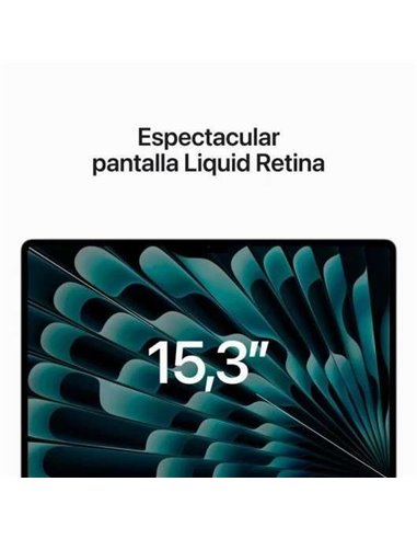 Apple Macbook Air 2023 Apple M2/ 8GB/ 512GB SSD/ GPU Deca Core/ 15.3" Plata