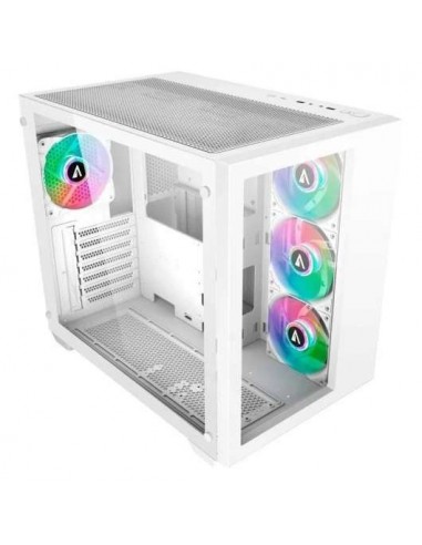 Abysm Danube SAVA 285 BX203 ARGB Caja Cristal Templado USB 3.0 Blanca