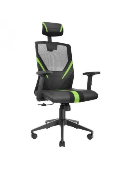 Mars Gaming MGC-ERGO Silla Gaming Negro/Verde