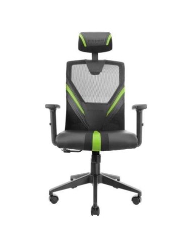 Mars Gaming MGC-ERGO Silla Gaming Negro/Verde