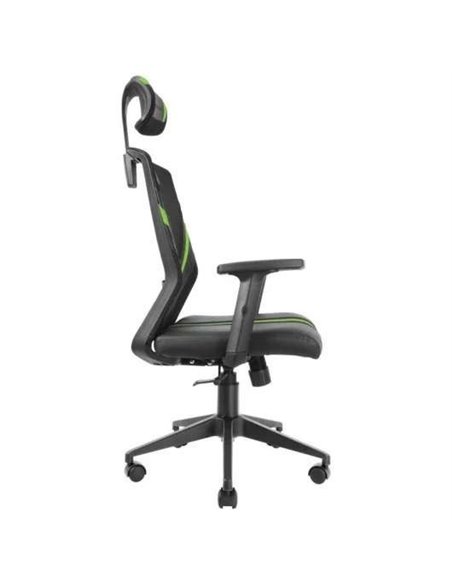 Mars Gaming MGC-ERGO Silla Gaming Negro/Verde