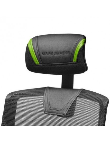 Mars Gaming MGC-ERGO Silla Gaming Negro/Verde