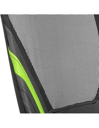Mars Gaming MGC-ERGO Silla Gaming Negro/Verde