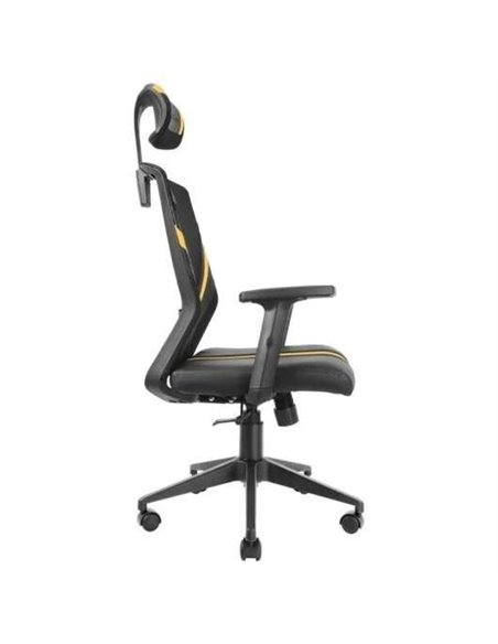 Mars Gaming MGC-ERGO Silla Gaming Negro/Amarilla