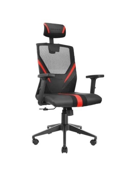 Mars Gaming MGC-ERGO Silla Gaming Negro/Rojo