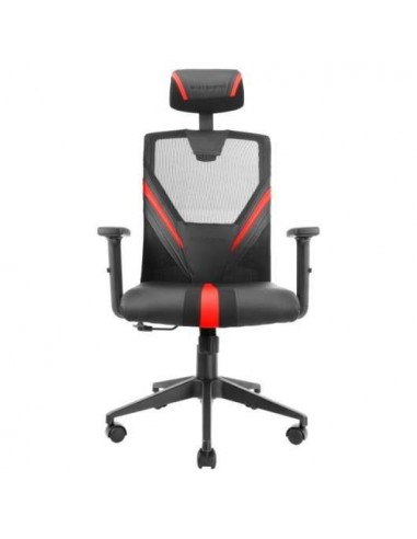 Mars Gaming MGC-ERGO Silla Gaming Negro/Rojo