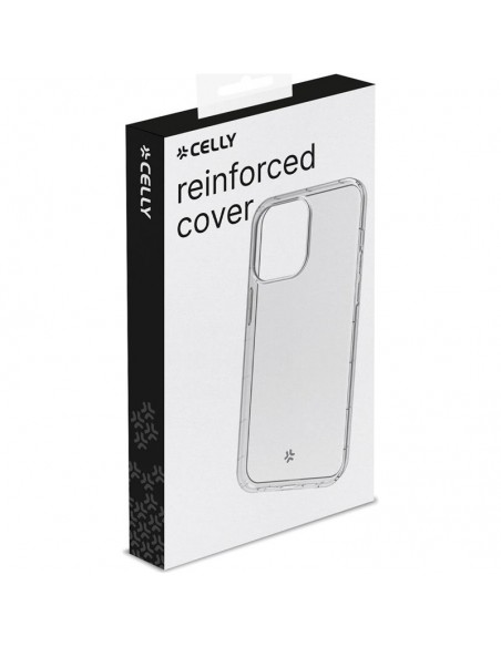 Celly HEXAGEL Funda Transparente iPhone 15 Pro