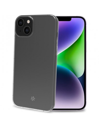 Celly HEXAGEL Funda Transparente iPhone 15 Plus