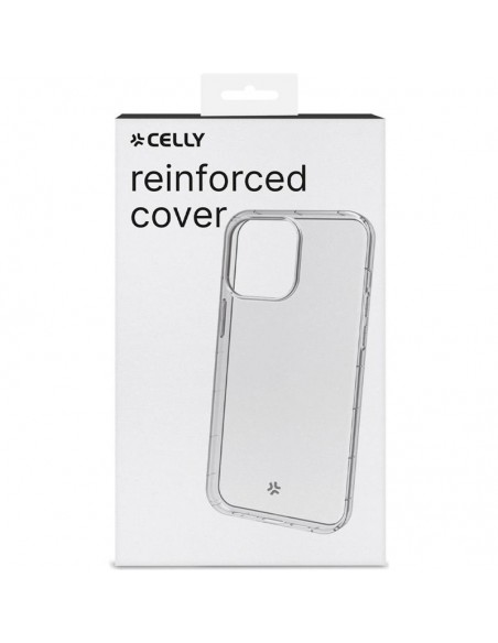 Celly HEXAGEL Funda Transparente iPhone 15 Plus