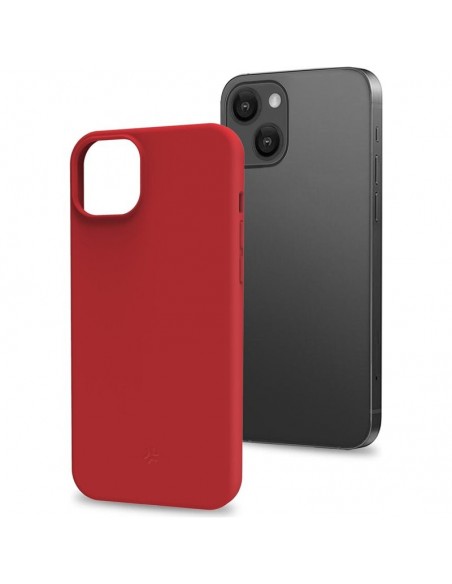 Celly CROMO Funda iPhone 15 Roja