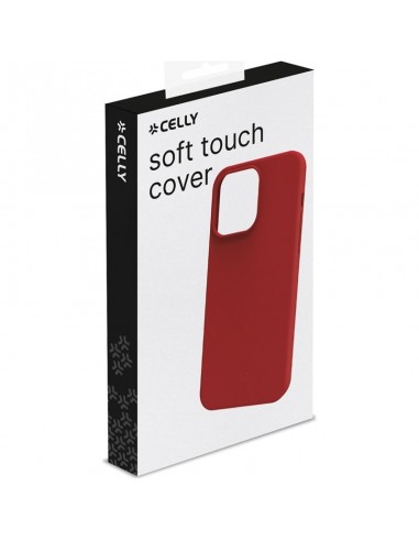 Celly CROMO Funda iPhone 15 Roja