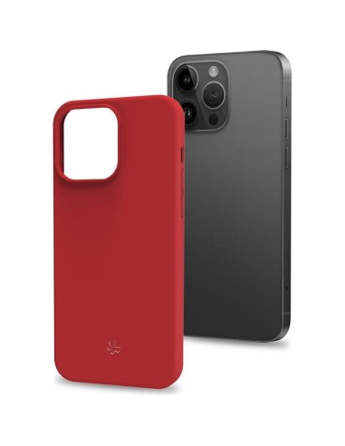 Celly CROMO Funda iPhone 15 Pro Roja