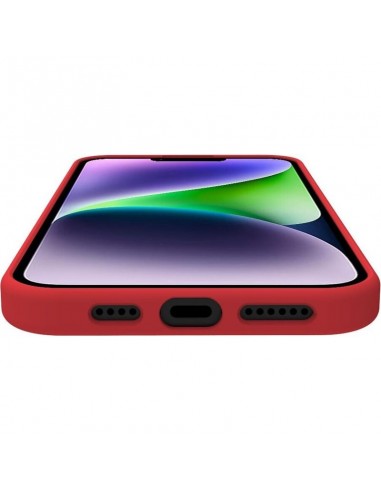 Celly CROMO Funda iPhone 15 Plus Roja