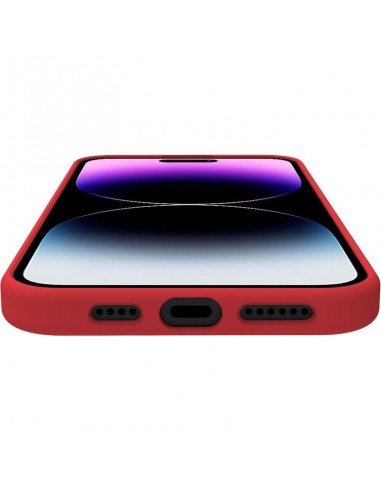 Celly CROMO Funda iPhone 15 Pro Max Roja