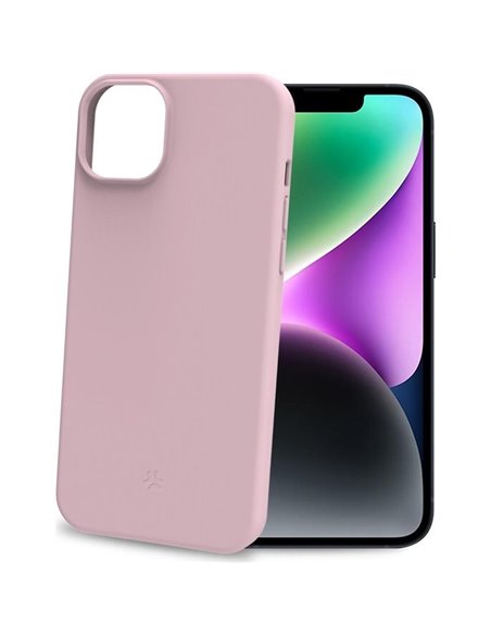 Celly PLANET Eco Funda iPhone 15 Rosa