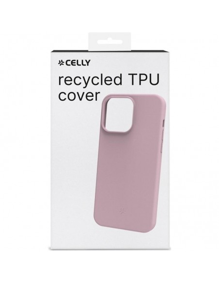 Celly PLANET Eco Funda iPhone 15 Rosa
