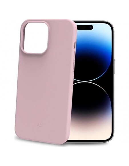 Celly PLANET Eco Funda iPhone 15 Pro Rosa