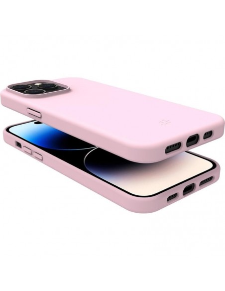Celly PLANET Eco Funda iPhone 15 Pro Rosa