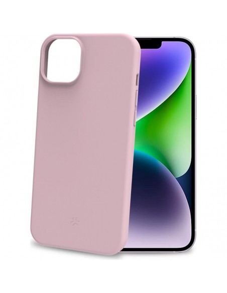 Celly PLANET Eco Funda iPhone 15 Plus Rosa