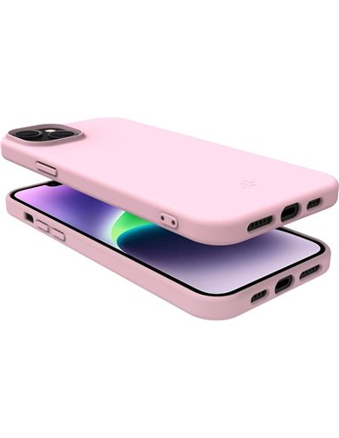 Celly PLANET Eco Funda iPhone 15 Plus Rosa