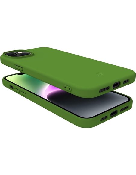 Celly PLANET Eco Funda iPhone 15 Verde