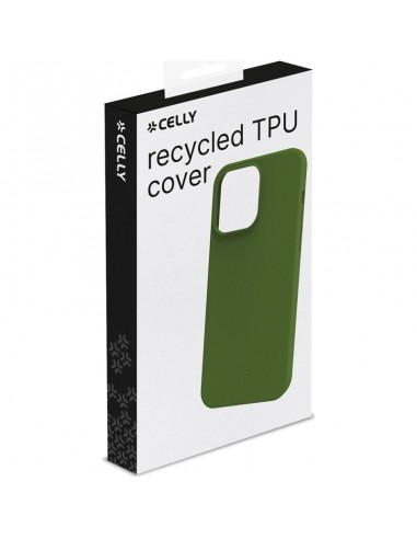 Celly PLANET Eco Funda iPhone 15 Verde