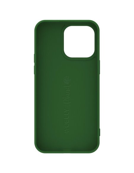 Celly PLANET Eco Funda iPhone 15 Pro Verde