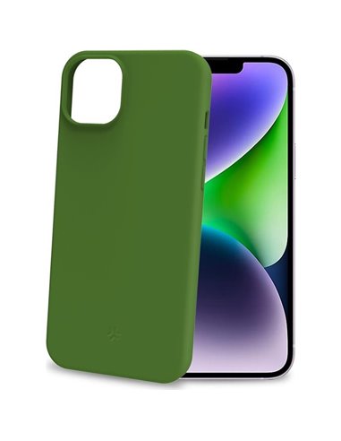 Celly PLANET Eco Funda iPhone 15 Plus Verde