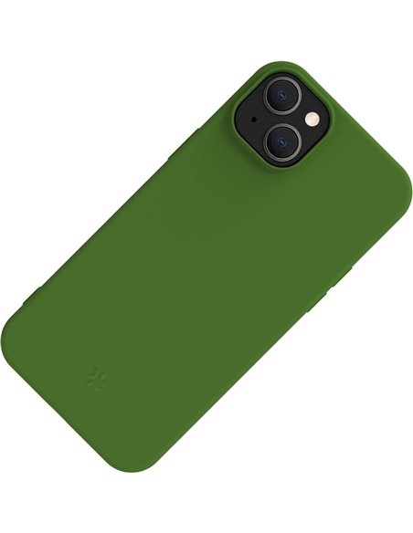 Celly PLANET Eco Funda iPhone 15 Plus Verde