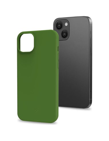 Celly PLANET Eco Funda iPhone 15 Plus Verde