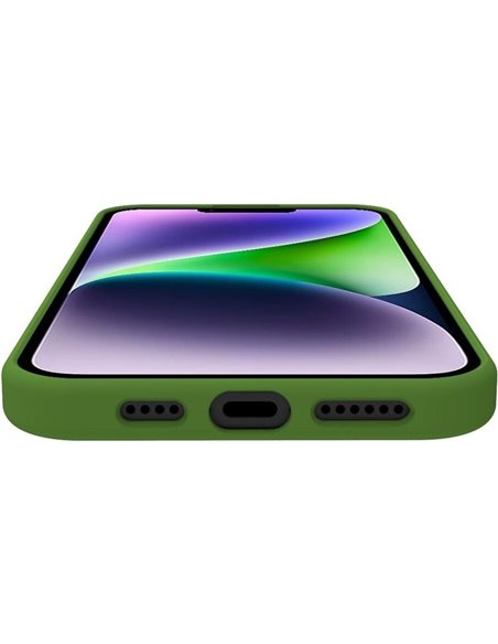 Celly PLANET Eco Funda iPhone 15 Plus Verde