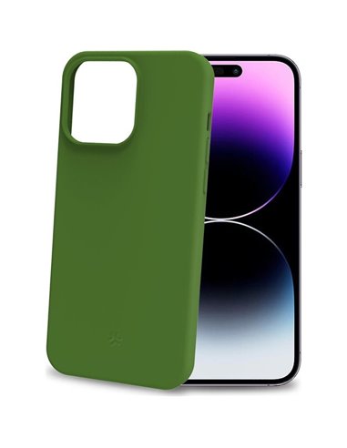 Celly PLANET Eco Funda iPhone 15 Pro Max Verde