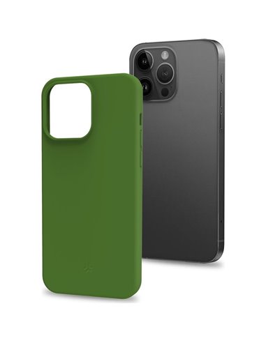 Celly PLANET Eco Funda iPhone 15 Pro Max Verde