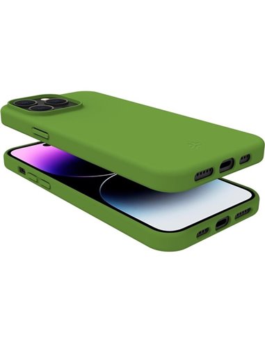 Celly PLANET Eco Funda iPhone 15 Pro Max Verde