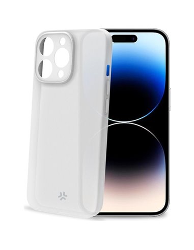 Celly SPACE Funda iPhone 15 Pro Blanca