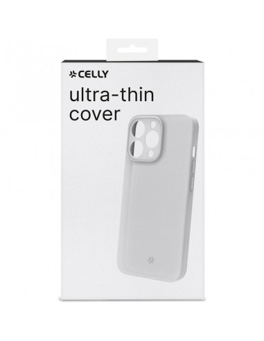 Celly SPACE Funda iPhone 15 Pro Blanca
