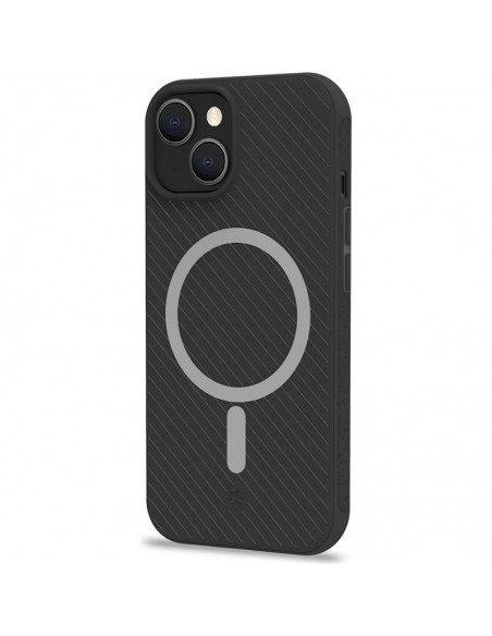 Celly ULTRAMAG Funda compatible con MagSafe iPhone 15 Negra