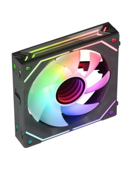 Mars Gaming MF-LINKFINITYKIT PWM ARGB 120mm Kit 3x Ventiladores Suplementarios Negros