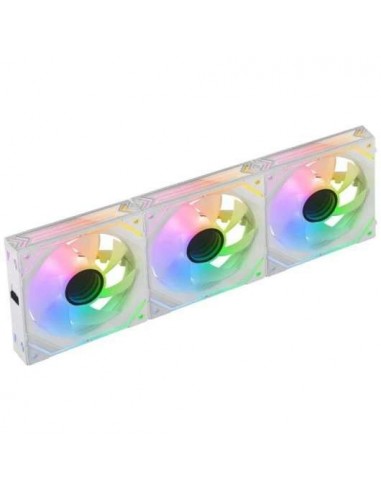 Mars Gaming MF-LINKFINITYKITW PWM ARGB 120mm Kit 3x Ventiladores Suplementarios Blancos