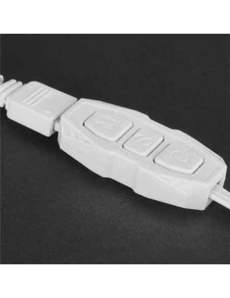 Mars Gaming MF-LINKFINITYKITW PWM ARGB 120mm Kit 3x Ventiladores Suplementarios Blancos