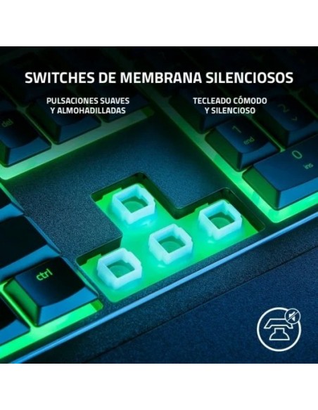 Razer Ornata V3 X Teclado Gaming RGB Negro