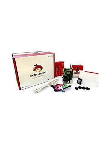 Raspberry Kit de inicio Raspberry Pi4 - 4GB - Carcasa - Cargador