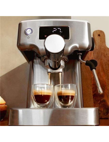 Cecotec Power Espresso 20 Barista Compact Cafetera barista con 20 bares, pantalla digital y thermoblock.