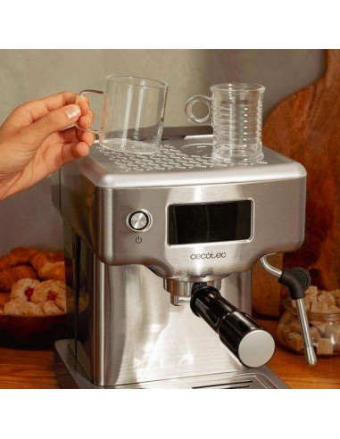 Cecotec Power Espresso 20 Barista Compact Cafetera barista con 20 bares, pantalla digital y thermoblock.