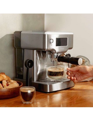 Cecotec Power Espresso 20 Barista Compact Cafetera barista con 20 bares, pantalla digital y thermoblock.