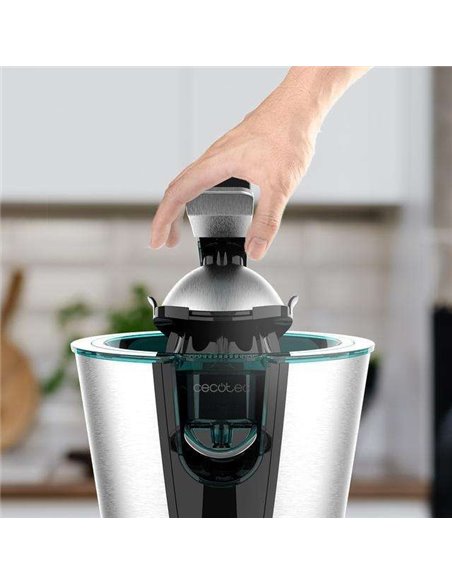 Cecotec EssentialVita Hyden 600 Steel Exprimidor Eléctrico Inox 600W