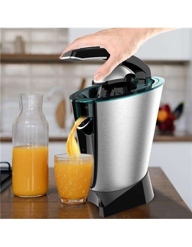 Cecotec EssentialVita Hyden 600 Steel Exprimidor Eléctrico Inox 600W